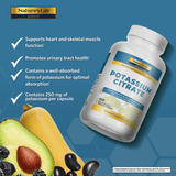 Castlebeard Nature's Lab Gold Potassium Citrate - 120 Capsules, view 3