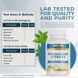 Castlebeard Nature's Lab Gold Potassium Citrate - 120 Capsules, view 4