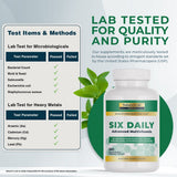 Castlebeard Nature's Lab Gold Six Daily Advanced Multivitamin - 180 Capsules, view 5
