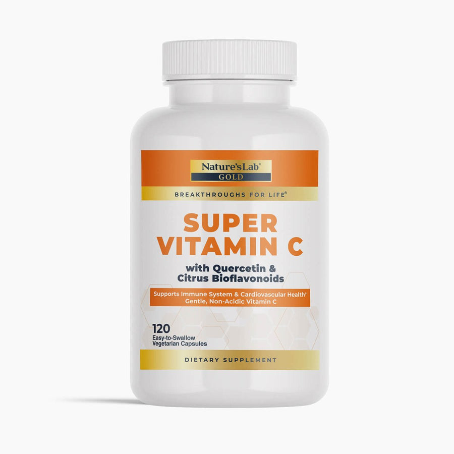 Castlebeard Nature's Lab Gold Super Vitamin C 1000 mg - 120 Capsules