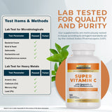 Castlebeard Nature's Lab Gold Super Vitamin C 1000 mg - 120 Capsules, view 5