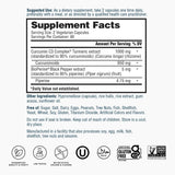 Castlebeard Nature's Lab Gold Turmeric Extract with Curcumin C3 Complex and BioPerine  - 120 Capsules, view 2