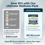 Castlebeard Nature's Lab Gold Ultimate Wellness Pack, view 3
