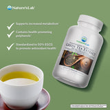 Castlebeard Nature's Lab Green Tea Extract 500 mg - 90 Capsules, view 3