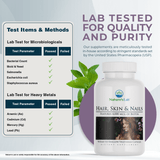 Castlebeard Nature's Lab Hair, Skin and Nails - 90 Capsules, view 4