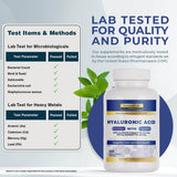 Castlebeard Nature's Lab Hyaluronic Acid with BioCell Collagen® & OptiMSM® - 120 Capsules, view 5