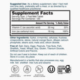 Castlebeard Nature's Lab Iron Plus Vitamin C Fast Melt Tablets - 120 Tablets, view 2