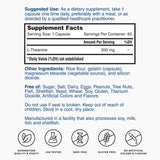 Castlebeard Nature's Lab L-Theanine 200 mg - 60 Capsules, view 2