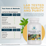 Castlebeard Nature's Lab Quercetin Bromelain - 120 Capsules, view 4
