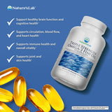 Castlebeard Nature's Lab Triple Strength Omega-3 Fish Oil with EPA & DHA - 180 Softgels, view 3