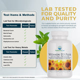 Castlebeard Nature's Lab Vitamin D3 Plus - 90 Capsules, view 4