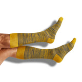 Castlebeard Navy and Gold Dress Socks 4 Pack, view 3