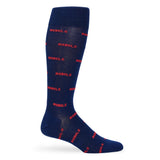 Castlebeard Navy Rebel Dress Socks, view 2