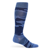 Castlebeard Navy Sip Camo Dress Socks, view 3