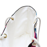 Castlebeard Neon Anime Weekender Bag – Retro Cyberpunk Drunk Design, view 5