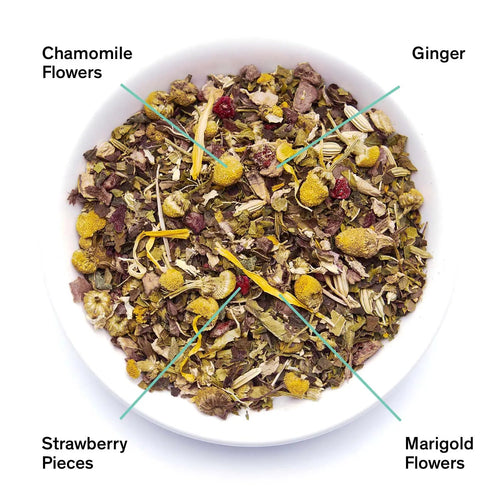 Castlebeard Nightfall - Rest and Digest Herbal Tea (Caffeine Free)