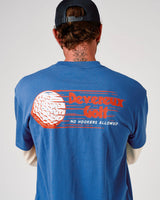 Castlebeard No Hookers Tee - Royal Blue, view 2
