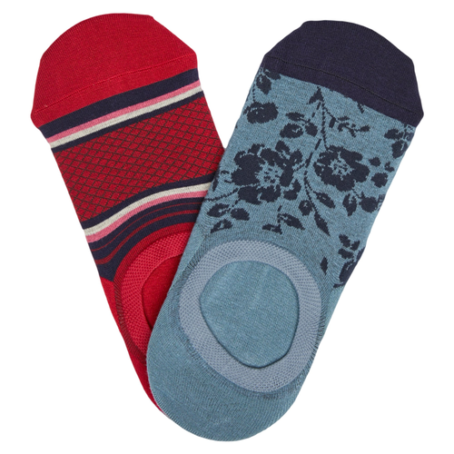 Castlebeard No-Show Sock 2-Pack - a14[ SMALL ]