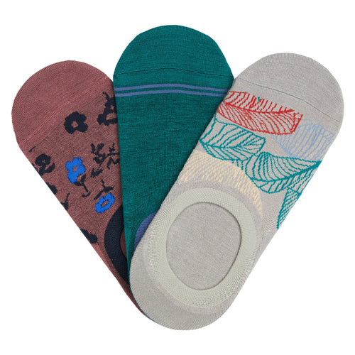 Castlebeard No-Show Sock 3-Pack -  [ SMALL ]