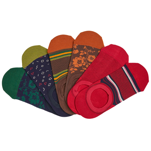 Castlebeard No-Show Sock 6-Pack - vp2 [ SMALL ]