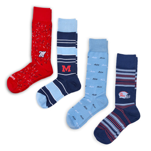 Castlebeard Ole Miss Rebel 4-Pack