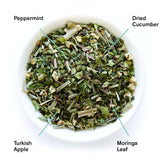 Castlebeard Olympus - Mint Cucumber Herbal Tea (Caffeine Free), view 2