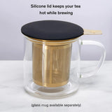 Castlebeard One Cup Infuser - Ditch the tea ball, this infuser is a game changer., view 3