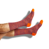 Castlebeard Orange / Purple Mixed Socks 4 Pack-B, view 3