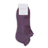 Castlebeard Orchid Purple Ankle Socks, view 5
