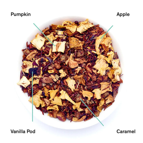 Castlebeard Psychocandy - Roasted Pumpkin Caramel Rooibos Tea (Caffeine Free)