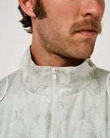 Castlebeard Pullover Piped QTR ZIP - Succulent Green, view 4