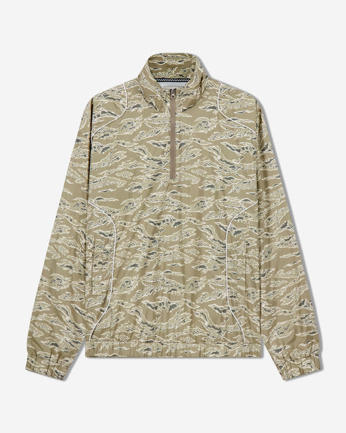 Castlebeard Pullover Piped QTR ZIP - Tiger Camo