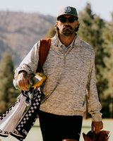 Castlebeard Pullover Piped QTR ZIP - Tiger Camo, view 2