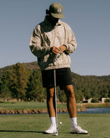 Castlebeard Pullover Piped QTR ZIP - Tiger Camo, view 3