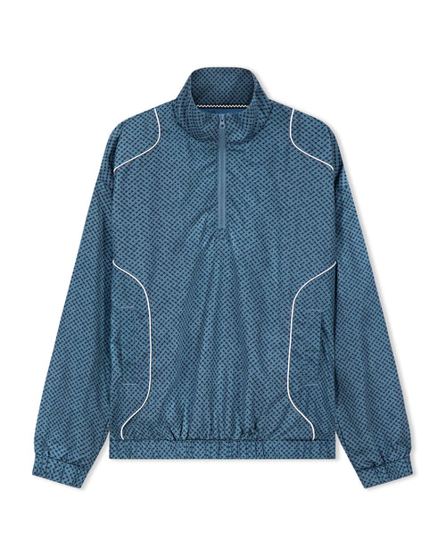 Castlebeard Pullover Piped QTR Zip - Western Sky Labyrinth