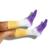 Castlebeard Purple / Gold Casual Socks 4 Pack, view 3