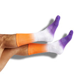 Castlebeard Purple / Orange Casual Socks 4 Pack, view 3