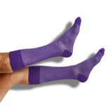 Castlebeard Purple / Orange Mixed Socks 8 Pack, view 5