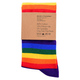 Castlebeard Rainbow Striped Socks, view 4