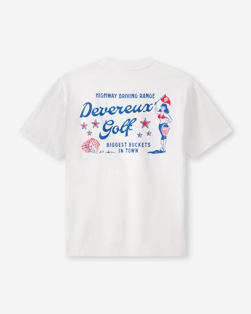 Castlebeard Range Buckets Tee - White