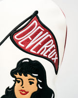 Castlebeard Range Girl Driver Cover - Red / White, view 2