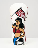 Castlebeard Range Girl Driver Cover - Red / White, view 3