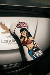 Castlebeard Range Girl Driver Cover - Red / White, view 6