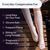 Castlebeard Recycled Cotton Compression Socks, view 6