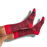 Castlebeard Red / Black Mixed Socks 8 Pack, view 6
