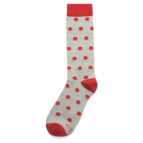Castlebeard Red Polka Dot Socks