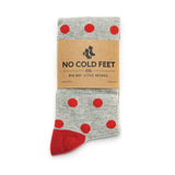 Castlebeard Red Polka Dot Socks, view 2