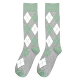 Castlebeard Sage Argyle Socks, view 2