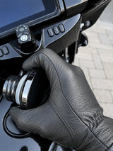 Castlebeard Short Wrist Touchscreen Deerskin Gloves, view 3