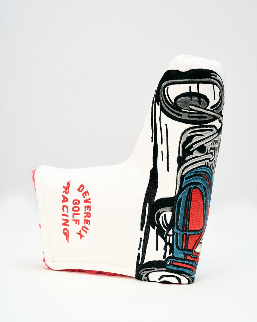 Castlebeard Sidecar Blade Putter Cover - Blue / White
